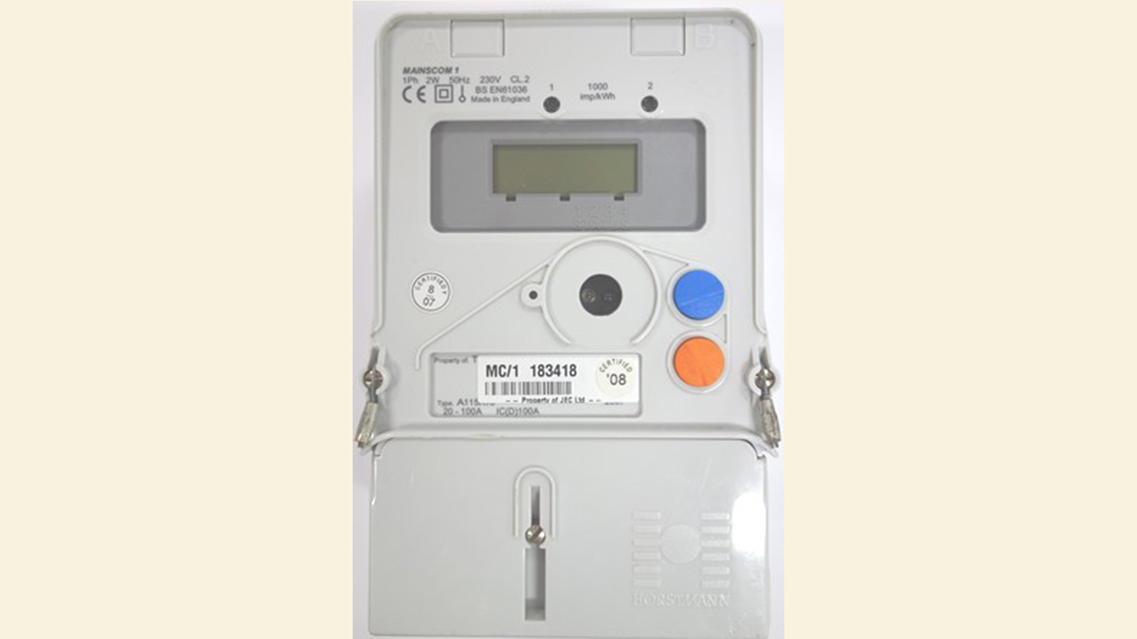 Mainscom 1 electric meter