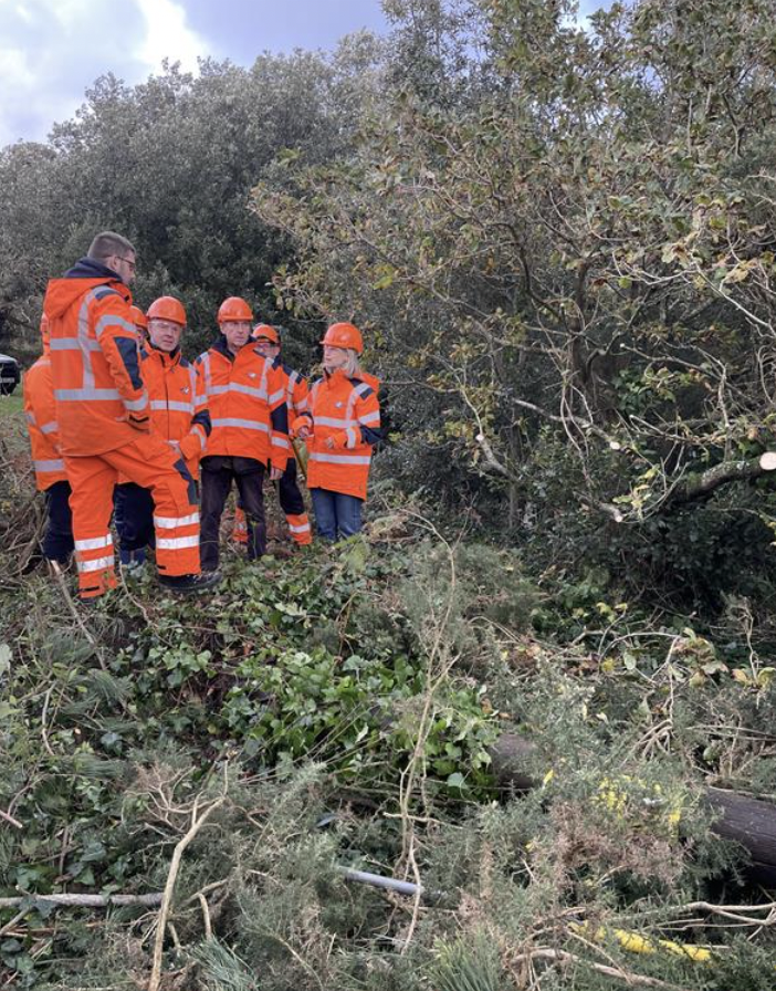 Storm Ciaran Chief Minister Visit 2