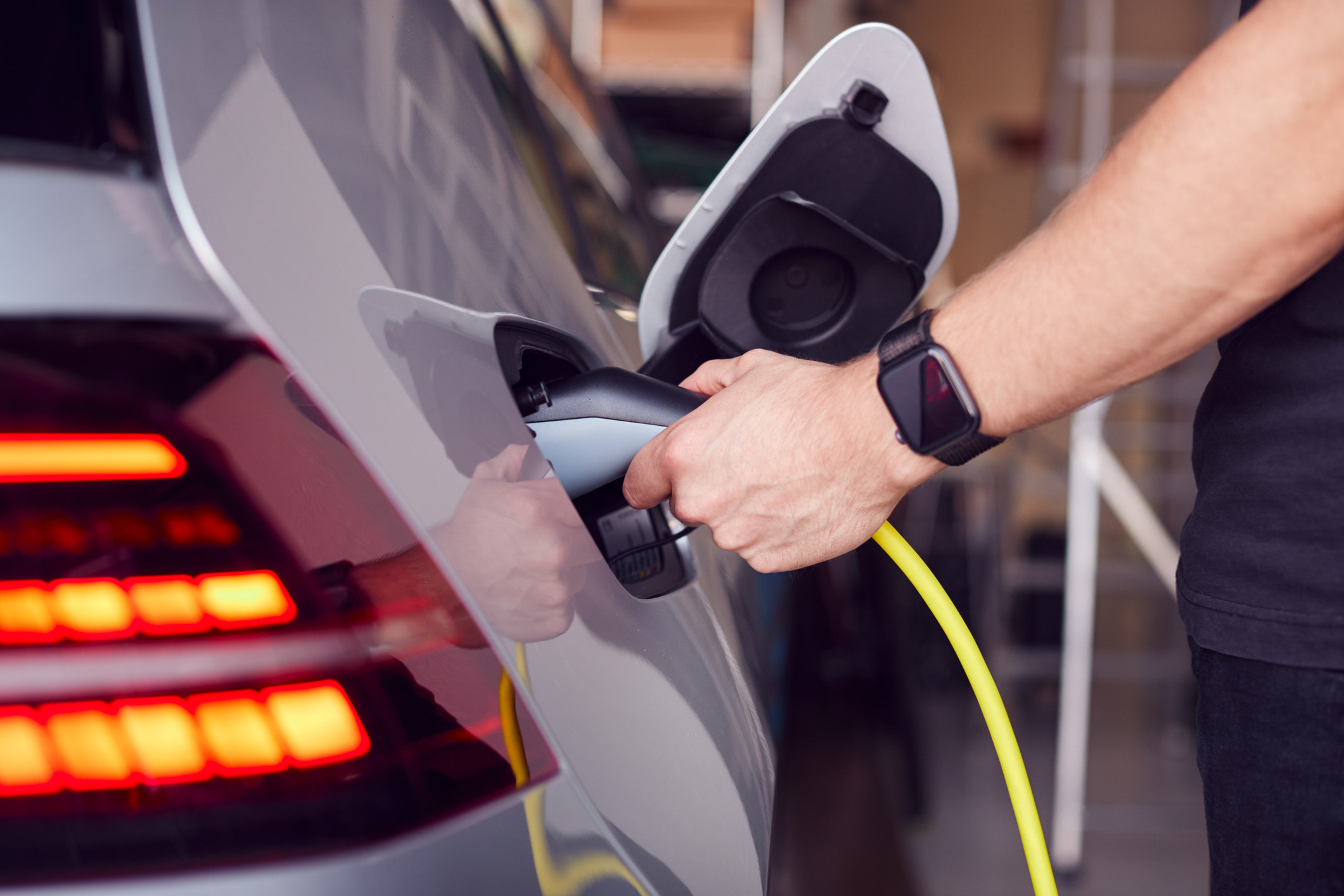 Charging an electric car