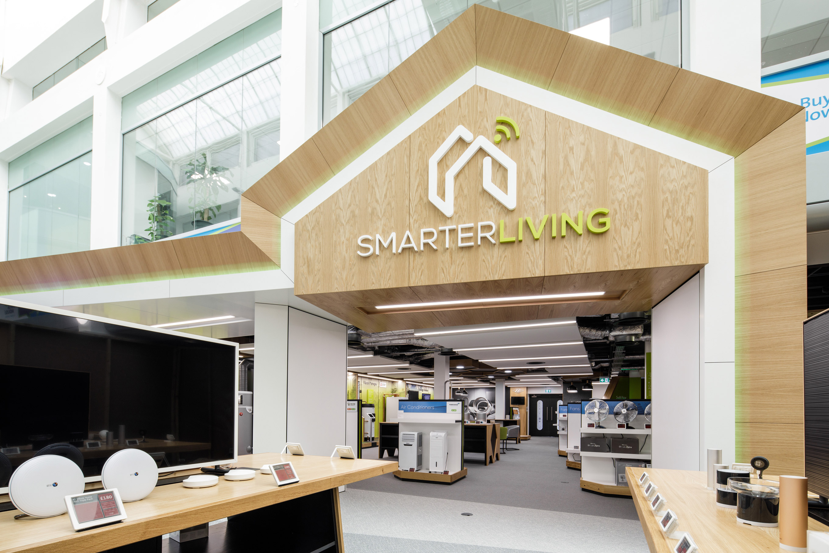 Entrance to Smart Living shop