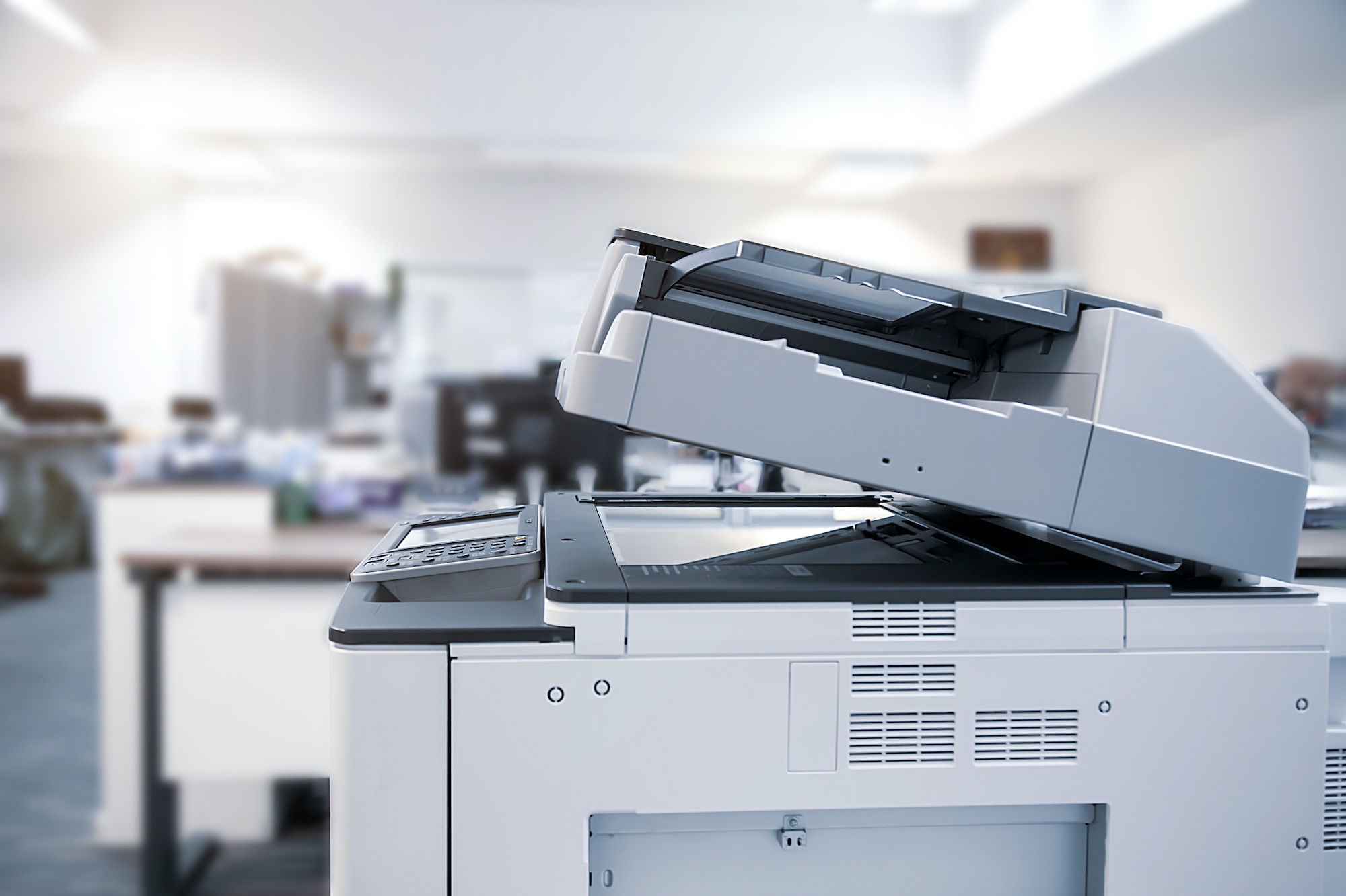 Printer in an office