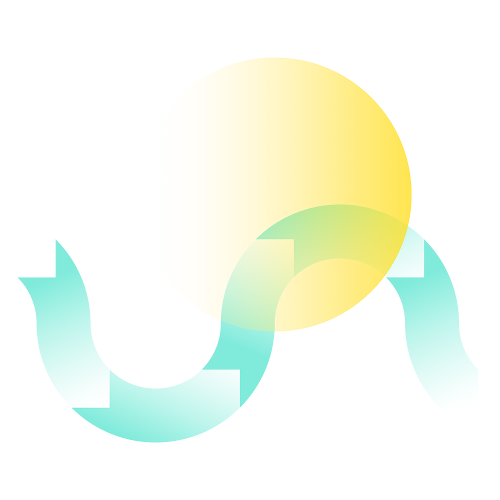 Illustration of the sun and power